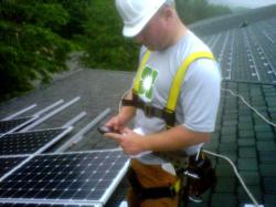 Astrum Solar Tech Using Canvas on BlackBerry